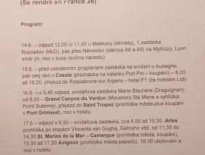 Francie 2. C + 4. A
