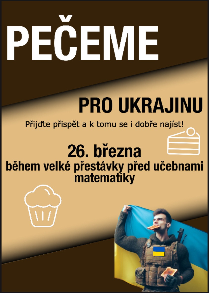 Plakát pečeme pro Ukrajinu